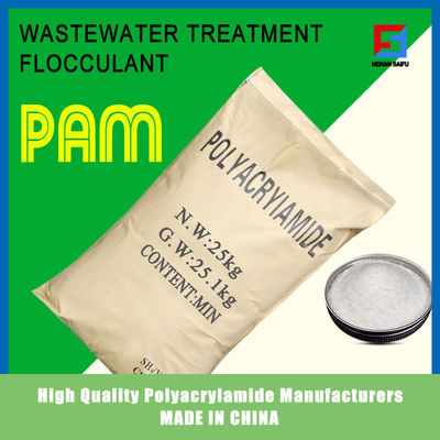 Polymère blanc de PAM Chemical Water Treatment 9003-05-8 de poudre