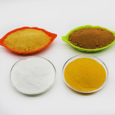 Poly poudre jaune-clair du chlorure Al2O3 en aluminium de 20% 30%