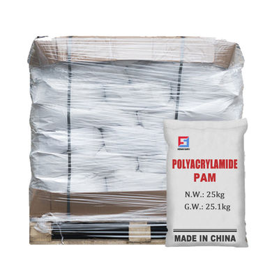 Poudre blanche de floculant cationique du polyacrylamide CPAM pour la fabrication du papier
