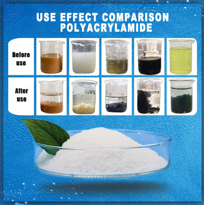 Floculant de polyacrylamide de produits chimiques de traitement de l'eau de CAS 9003-05-8 anionique