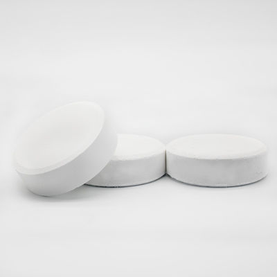 Traitement de l'eau acide trichloroisocyanurique de Tablette de chlore de produits chimiques 25kg/Drum Tcca 3 pouces