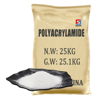 9003-05-8 poudre anionique de floculant de polyacrylamide pour le traitement des eaux résiduaires de fabrication du papier