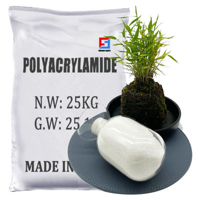 Poudre blanche de floculant anionique de polyacrylamide pour le traitement des eaux résiduaires de extraction