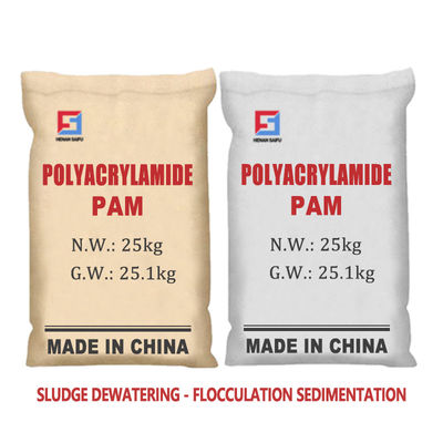 Polyacrylamide ANTIPERSONNEL/ANTIMATÉRIEL de catégorie de polymère soluble dans l'eau chimique industriel de floculant anionique